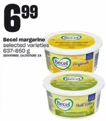 Independent Grocer Becel margarine offer
