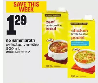 Valu-mart No name broth offer