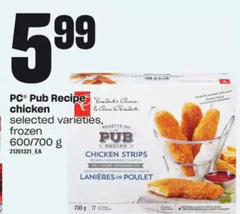Valu-mart Pc pub recipe chicken offer