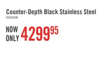 The Brick Bosch 21.6 cu. ft. counter-depth french-door refrigerator - b36cd50snb offer