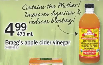 Fortinos Bragg's apple cider vinegar offer
