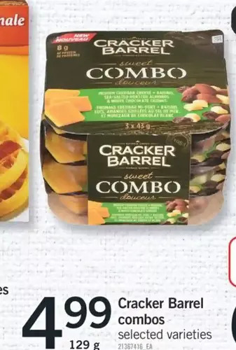 Fortinos Cracker barrel combos offer