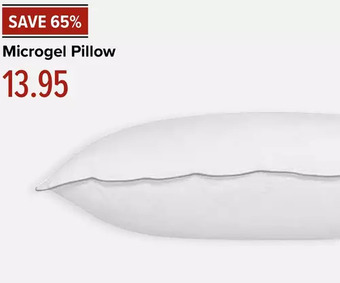 Linen Chest Down alternative microgel pillow offer