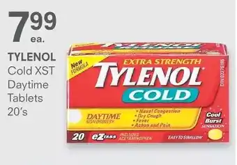 Guardian Pharmacy Tylenol cold xst daytime tablets offer
