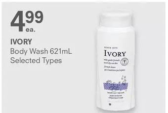 Guardian Pharmacy Ivory body wash offer