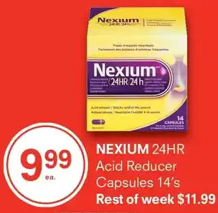 Guardian Pharmacy Nexium 24hr acid reducer capsules offer