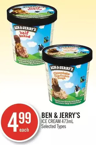 Shoppers Drug Mart Ben & jerry's ice cream offer