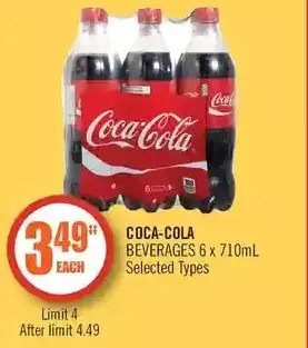 Shoppers Drug Mart Coca-cola beverages offer