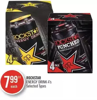 Shoppers Drug Mart Rockstar energy drink offer
