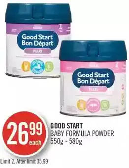 Shoppers Drug Mart Good start baby formula powder offer