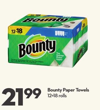 Longo's Bounty paper towels offer