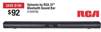 Bad Boy Superstore Sylvania by rca 37" bluetooth sound bar offer