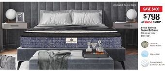 Bad Boy Superstore Bravo eurotop queen mattress offer