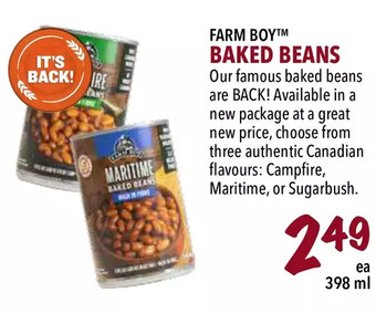 Farm Boy Farm boy baked beans offer