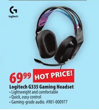 London Drugs Logitech g335 gaming headset offer