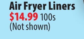 London Drugs Air fryer liners offer