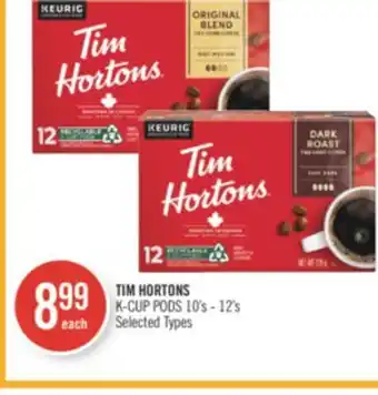 Shoppers Drug Mart Keurig tim hortons k-cup pods offer