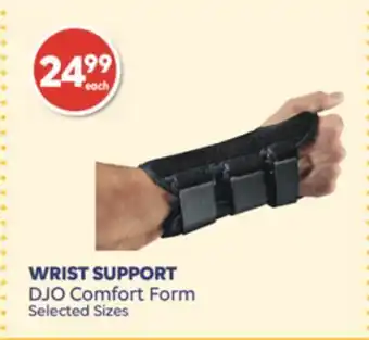 Shoppers Drug Mart Wrist support djo comfort form offer