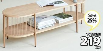 JYSK Egelev tv bench offer