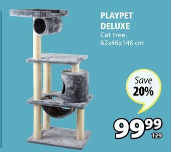JYSK Playpet deluxe cat tree offer