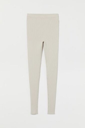 H&M Ribbed leggings offer