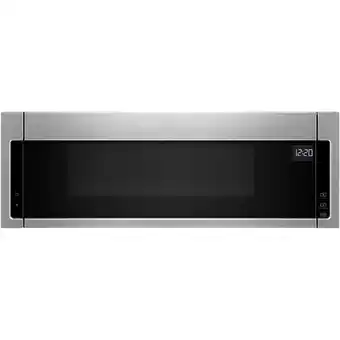 The Brick Whirlpool 1.8 cu. ft. low-profile microwave hood combination offer