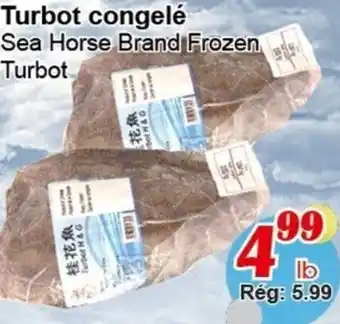 Turbot Congelé