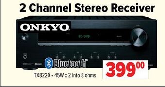 2001 Audio Video 2 channel stereo receiver offer