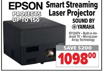 2001 Audio Video Epson smart streaming laser projector offer