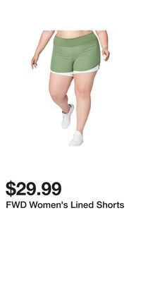 Sport Chek Fwd women's lined shorts offer