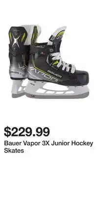 Sport Chek Bauer vapor 3x junior hockey skates offer