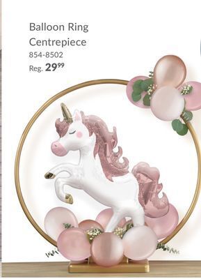 Party City Balloon ring centrepiece offer