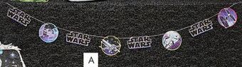 Party City Star wars galaxy of adventures jumbo paper letter banners, 2-pc offer