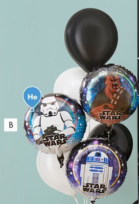 Party City Star wars galaxy of adventure standard mylar balloon offer