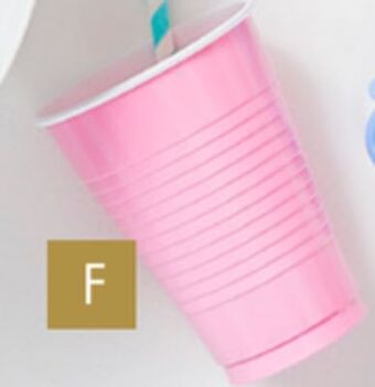Party City Big pack plastic cups, 12-oz, 50-pk offer