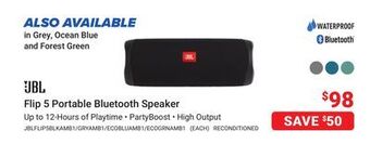 Visions Electronics Jbl flip 5 portable bluetooth speaker offer