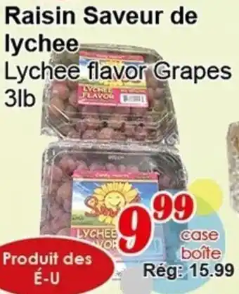 Marche C&T Raisin Saveur De Lychee 3lb offer