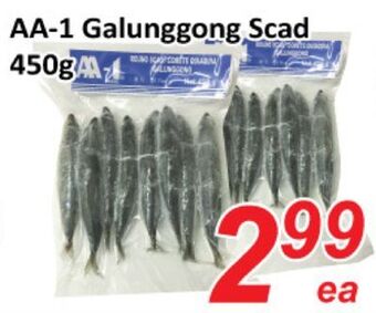 Seasons Foodmart Aa-1 galunggong scad 450g offer