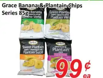 Seasons Foodmart Grace banana & plantain chips series 85g offer