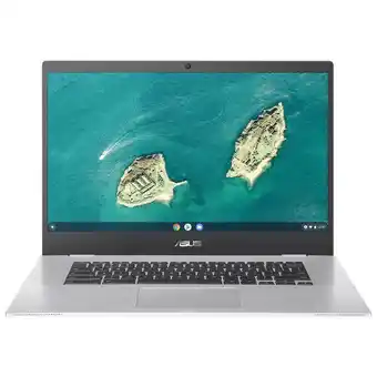 Best Buy Asus cx1 15.6" chromebook - silver (intel celeron n3350/64gb emmc/8gb ram/chrome os) offer
