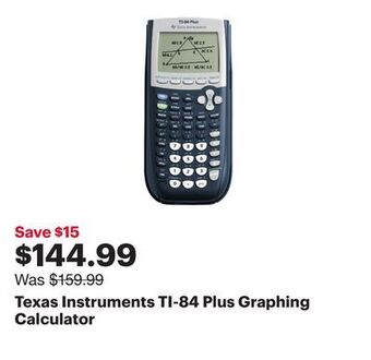 Best Buy Texas instruments ti-84 plus graphing calculator offer