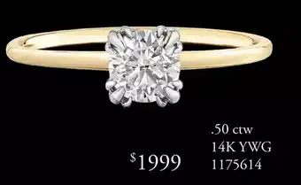 Charm Diamond 14k yellow and white gold glacier fire 0.50ctw diamond ring offer