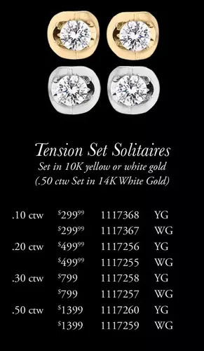 Charm Diamond Glacier fire canadian diamond 0.10ctw stud earrings offer