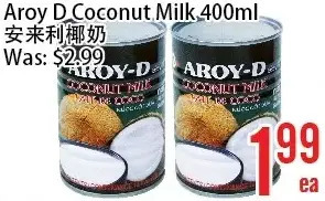 Bestco Food Mart Aroy d coconut milk offer