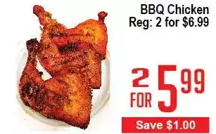 Skyland Foodmart Bbq chicken offer