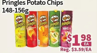 Blue Sky Supermarket Pringles potato chips offer