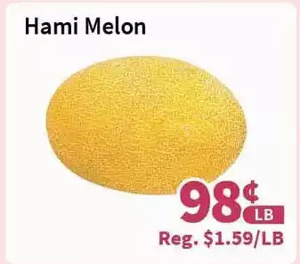 Blue Sky Supermarket Hami melon offer