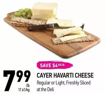 Coppa's Fresh Market Cayer havarti cheese offer