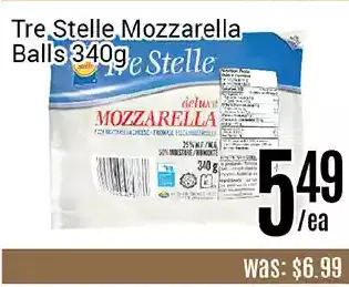 Nations Fresh Foods Tre stelle mozzarella balls offer