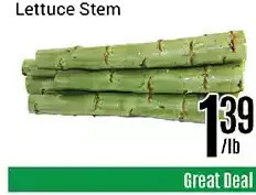 Nations Fresh Foods Lettuce stem offer